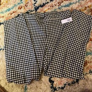 NWT Old Navy houndstooth pants size 4